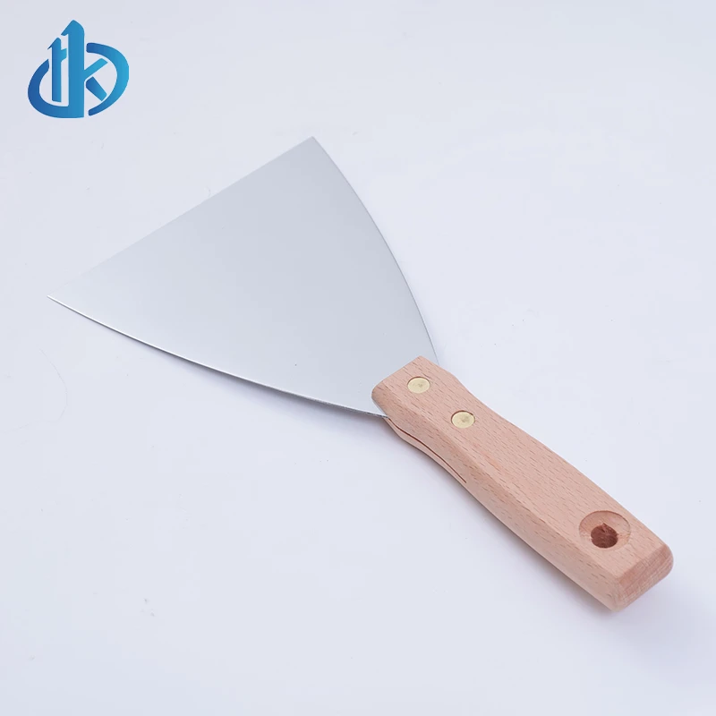 14 beech Wood handle putty knife 14 beech Wood handle putty knife